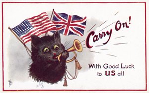 WW1, Amerika en Groot-Brittannië verenigd door American School